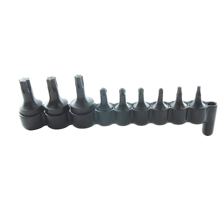 K-Tool International Internal Torx Socket Set, 9 pcs. KTI-22600